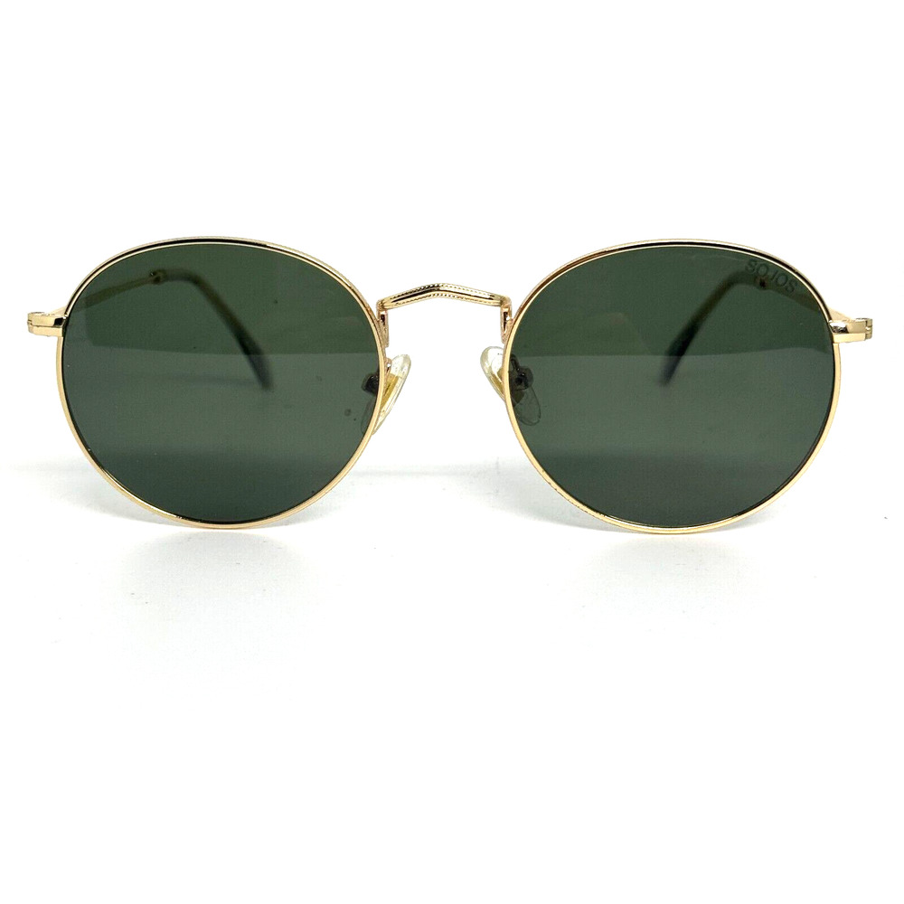 SOJOS SJ1014 CT8 Round Gold Frame Sunglasses 51-21-149‎ H15682